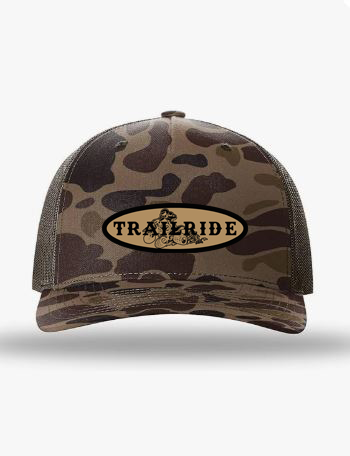 "Camo Trailride" Trucker Hat