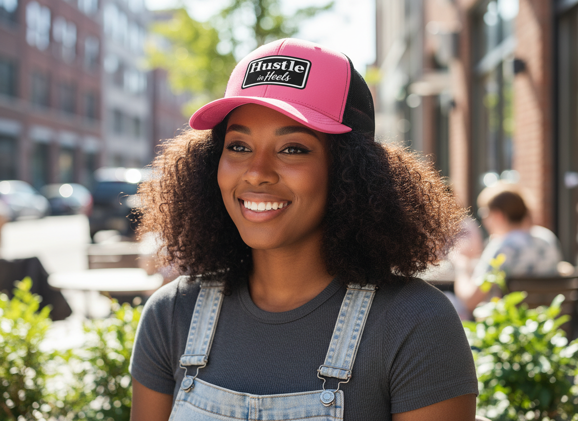 Hustle in Heels Trucker Hat