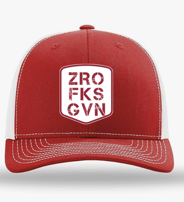 "Zero F To Give" Trucker Hat