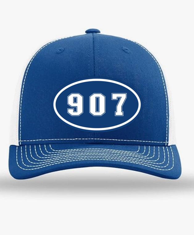 "907" Trucker Hat