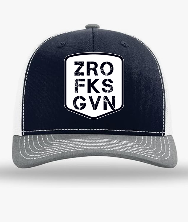"Zero F To Give" Trucker Hat