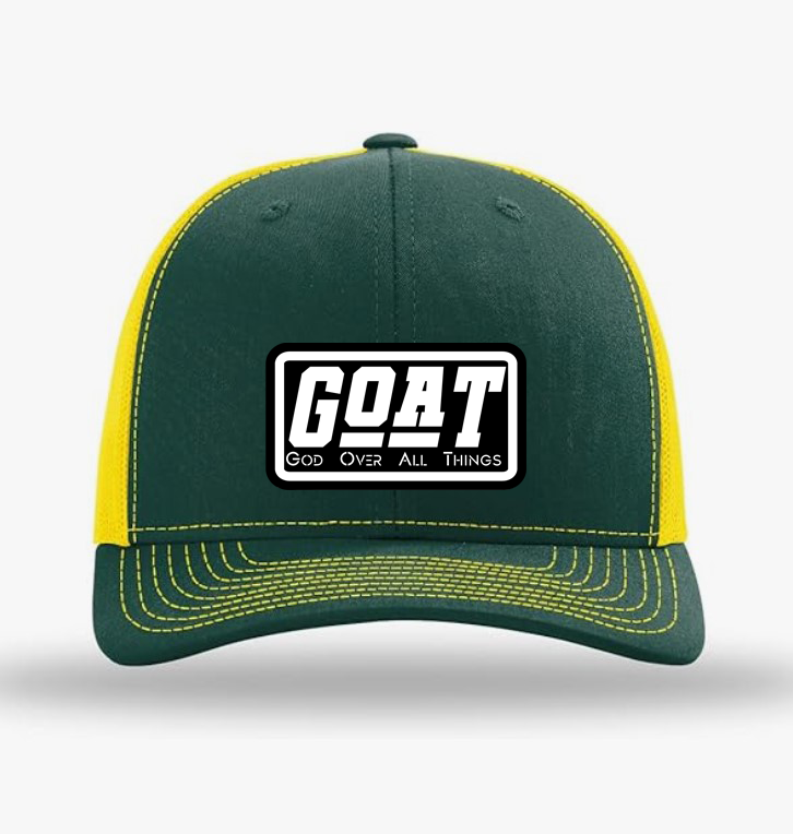 GOAT — God Over All Things Trucker Hat