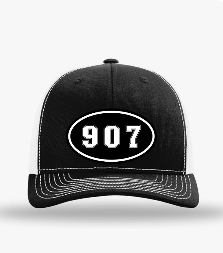 "907" Trucker Hat