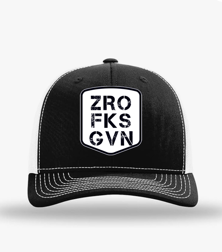"Zero F To Give" Trucker Hat