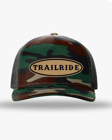 "Camo Trailride" Trucker Hat
