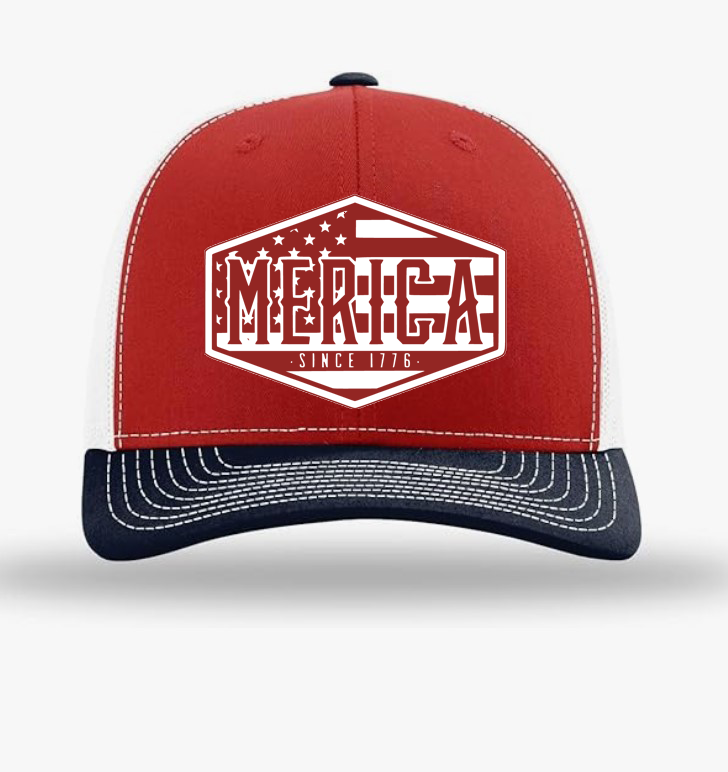 "MERICA SINCE 1776" Trucker Hat