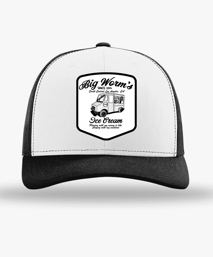 "Big Worm's Ice Cream" Trucker Hat