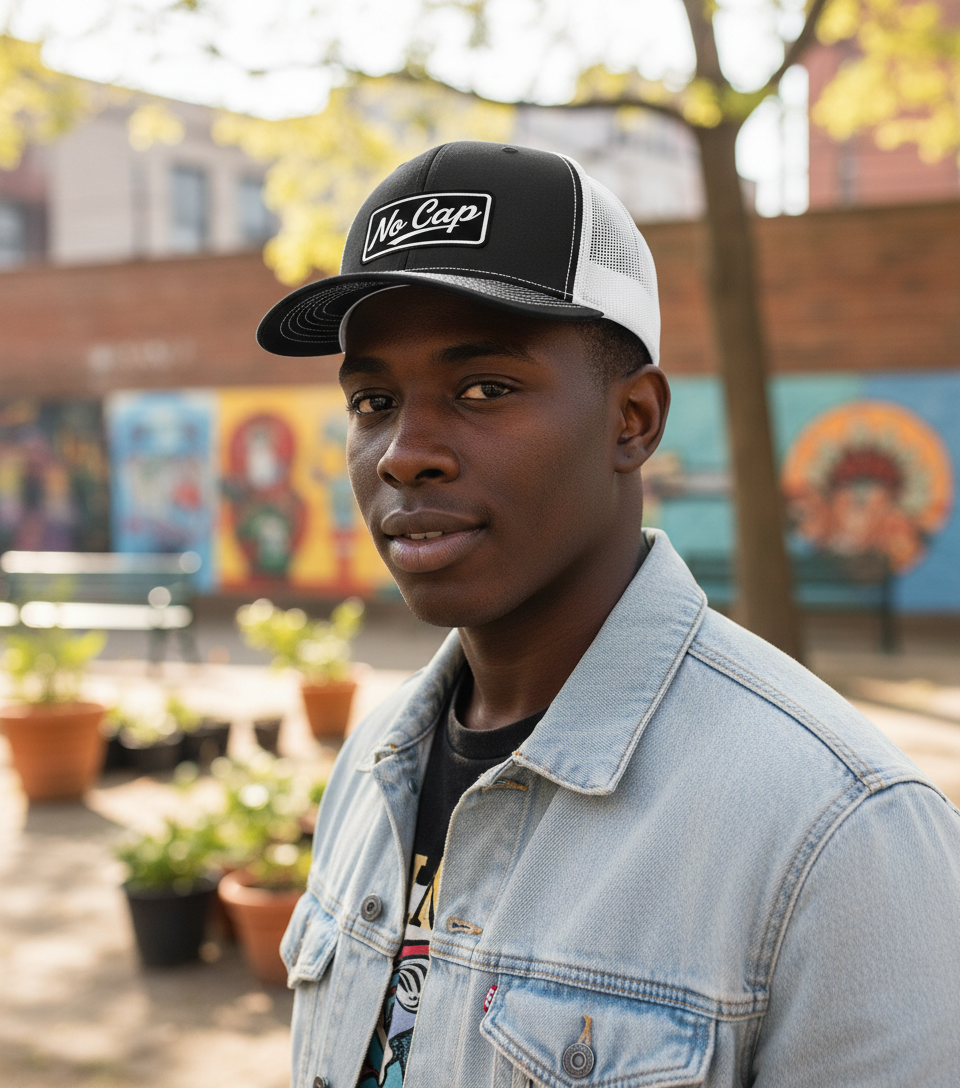 "No Cap" Trucker Hat