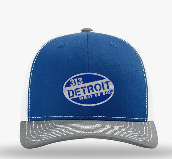 "Detroit 313 What Up Doe" Trucker Hat
