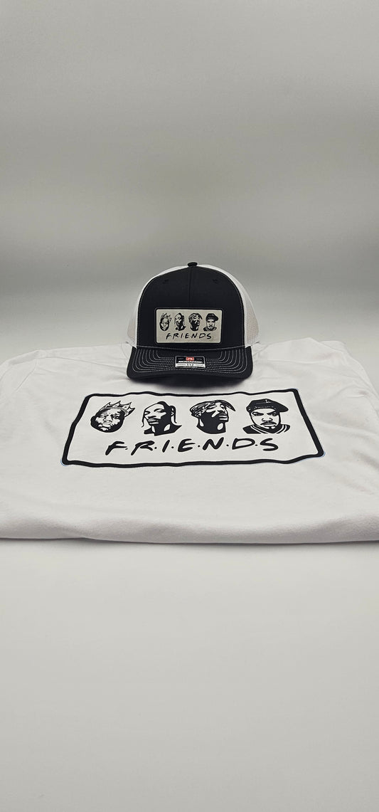 "Hip Hop Friends" Trucker Hat & T-Shirt