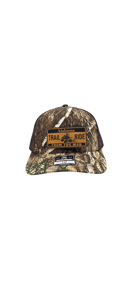 "Camo Alabama Trail Ride" Trucker Hat