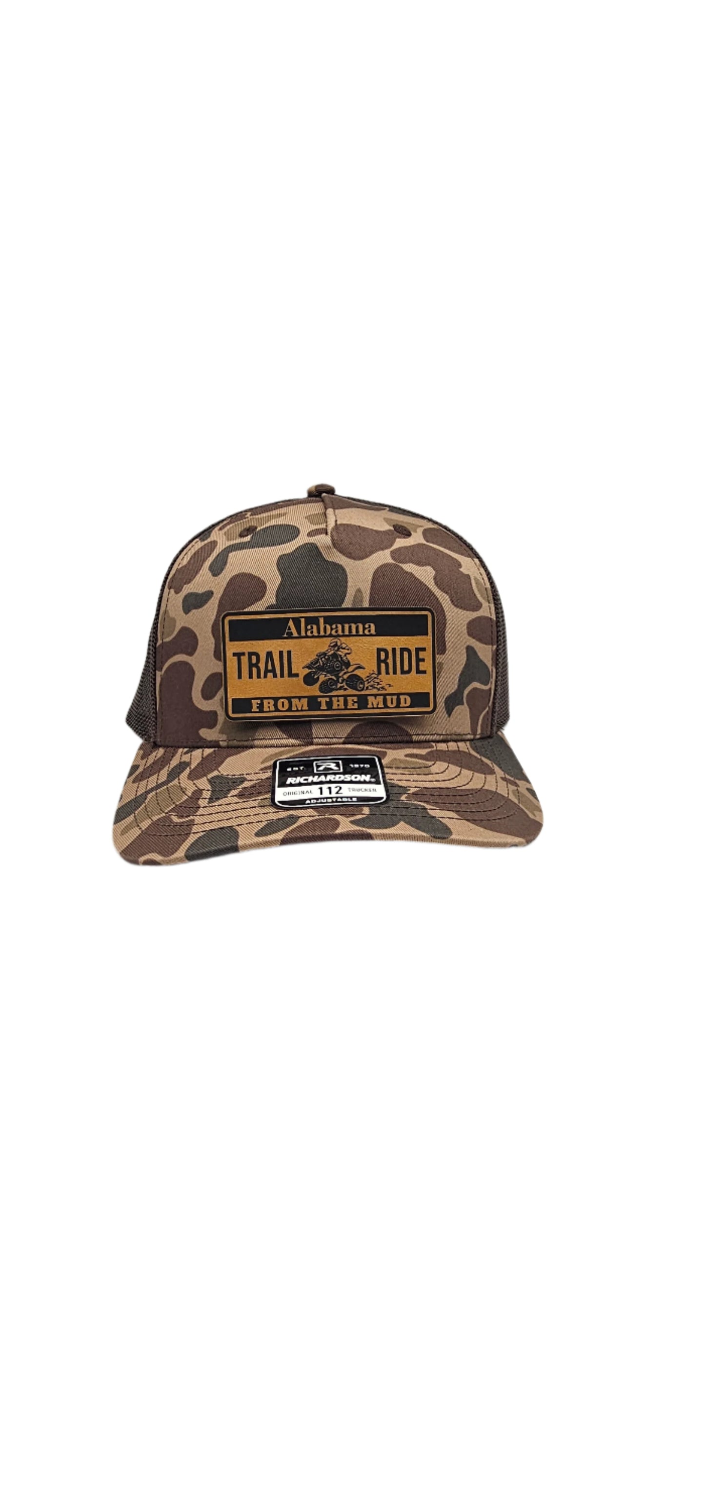 "Camo Alabama Trail Ride" Trucker Hat