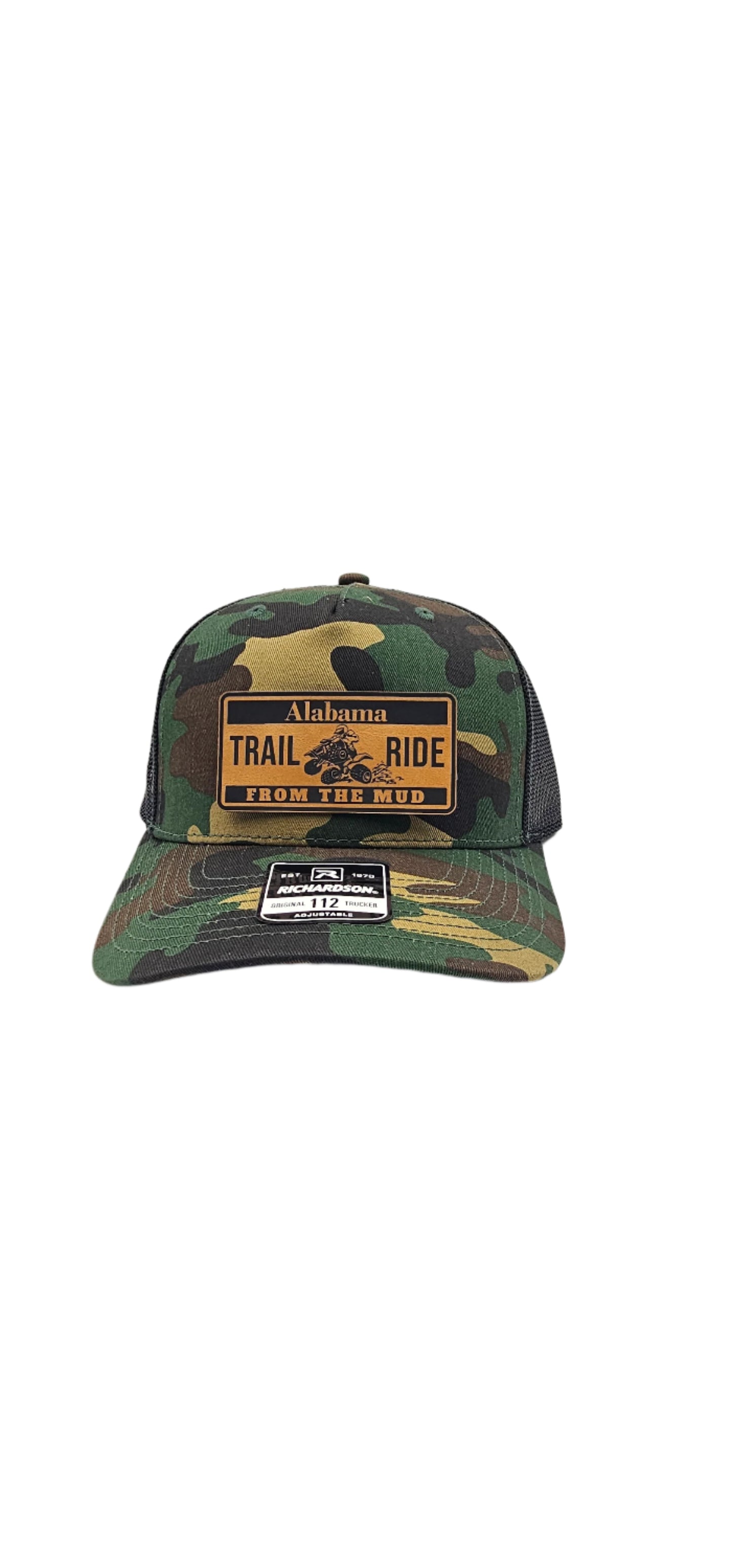 "Camo Alabama Trail Ride" Trucker Hat