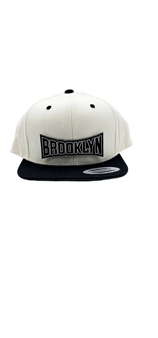 "Brooklyn" Flat Bill Snapback Cap
