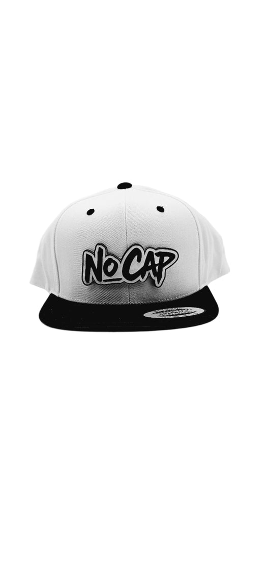 "No Cap" Flat Bill Snapback Cap