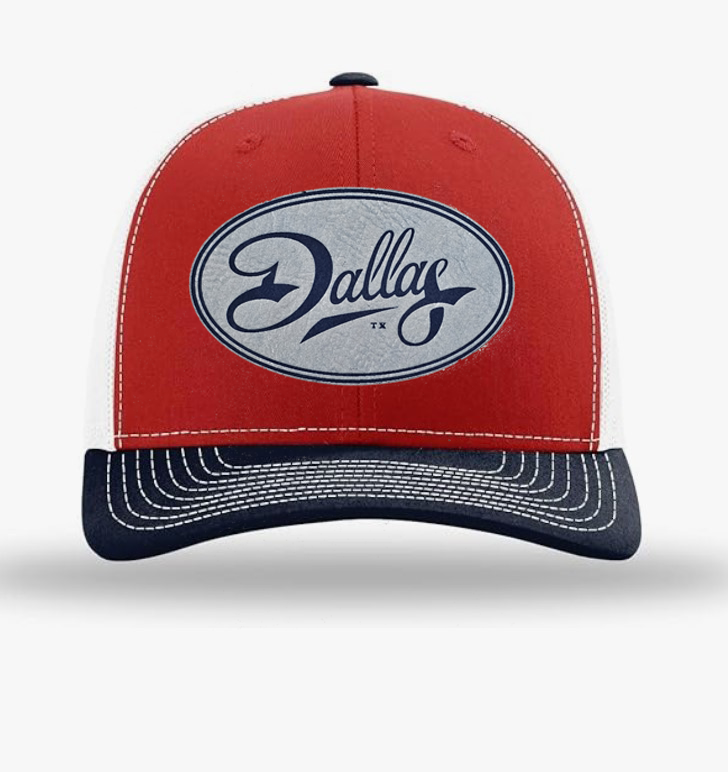 "Dallas TX" Trucker Hat