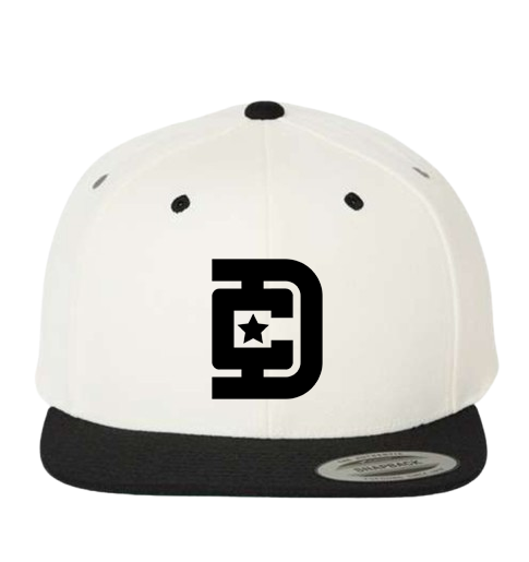 "DC" Flat Bill Snapback Cap