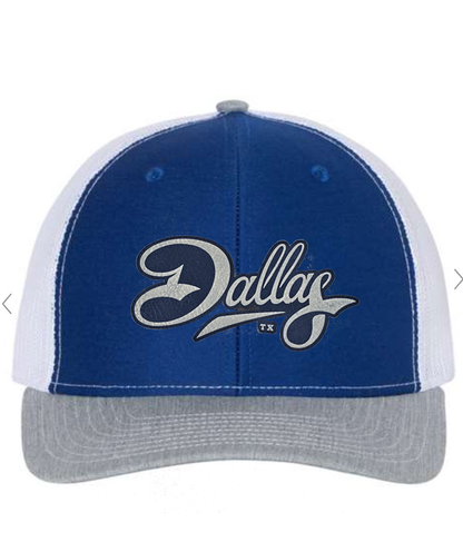 "Dallas TX" Trucker Hat
