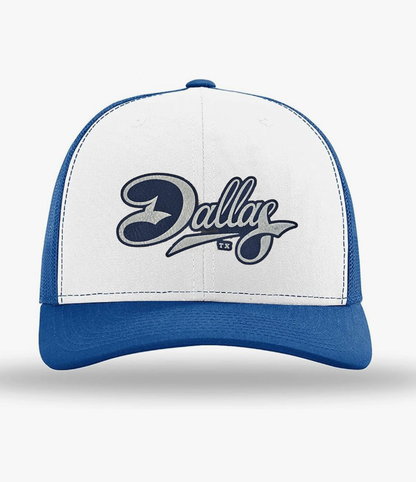 "Dallas TX" Trucker Hat