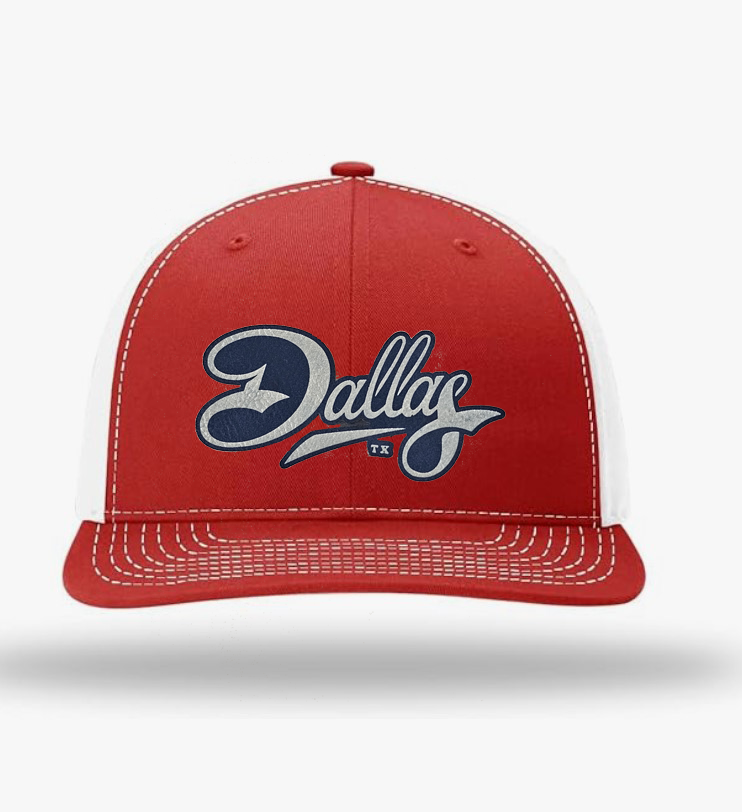 "Dallas TX" Trucker Hat