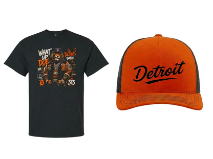 "Detroit" Hat  & T-Shirt Combo