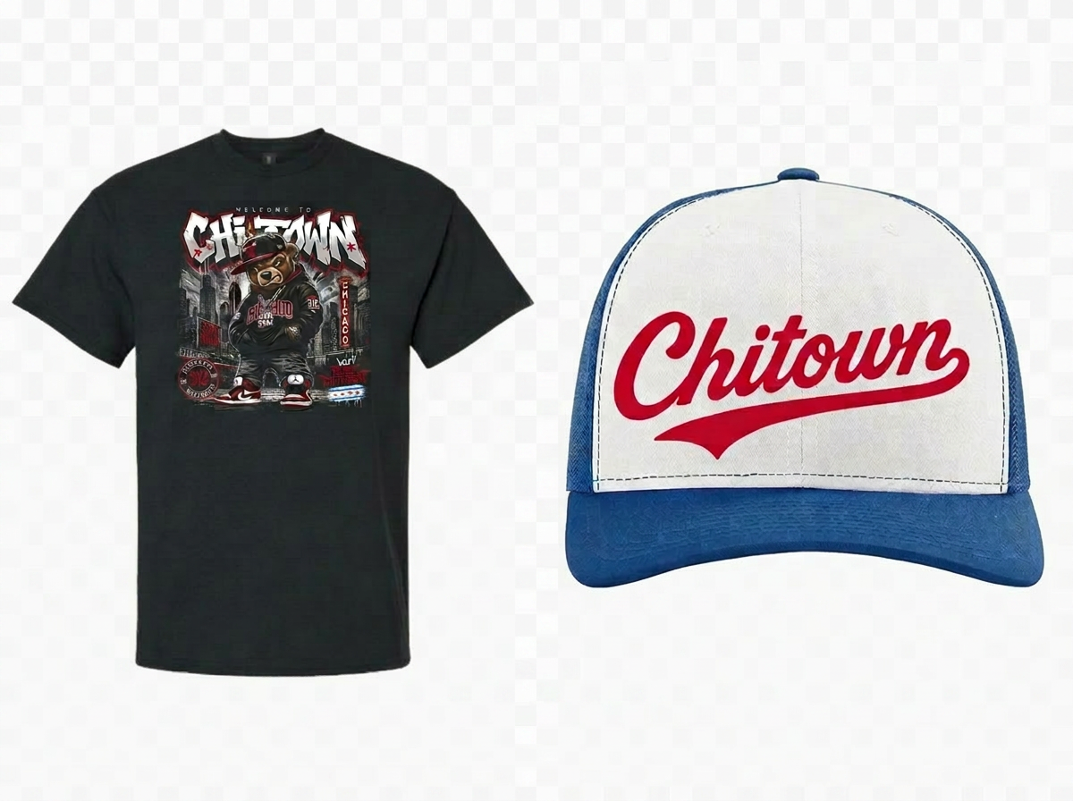 "Chitown" Hat  & T-Shirt Combo