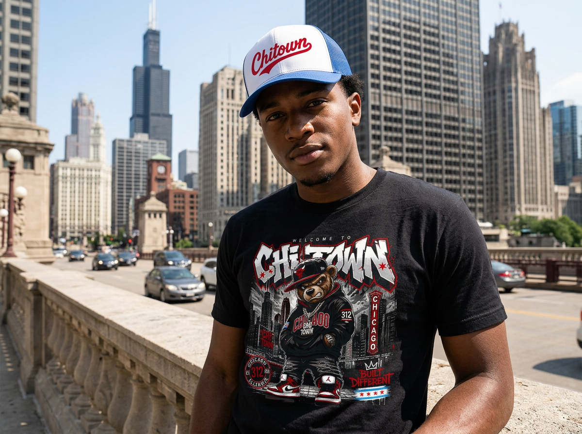 "Chitown" Hat  & T-Shirt Combo