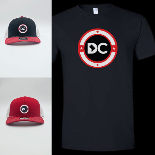 "DC" Hat  & T-Shirt Combo (Copy)