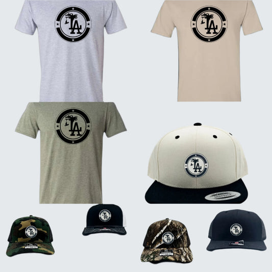"LA" Hat  & T-Shirt Combo