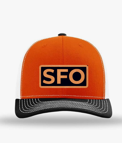 SFO Catch Flights Not Feelings Trucker Hat