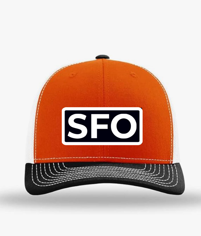 SFO Catch Flights Not Feelings Trucker Hat