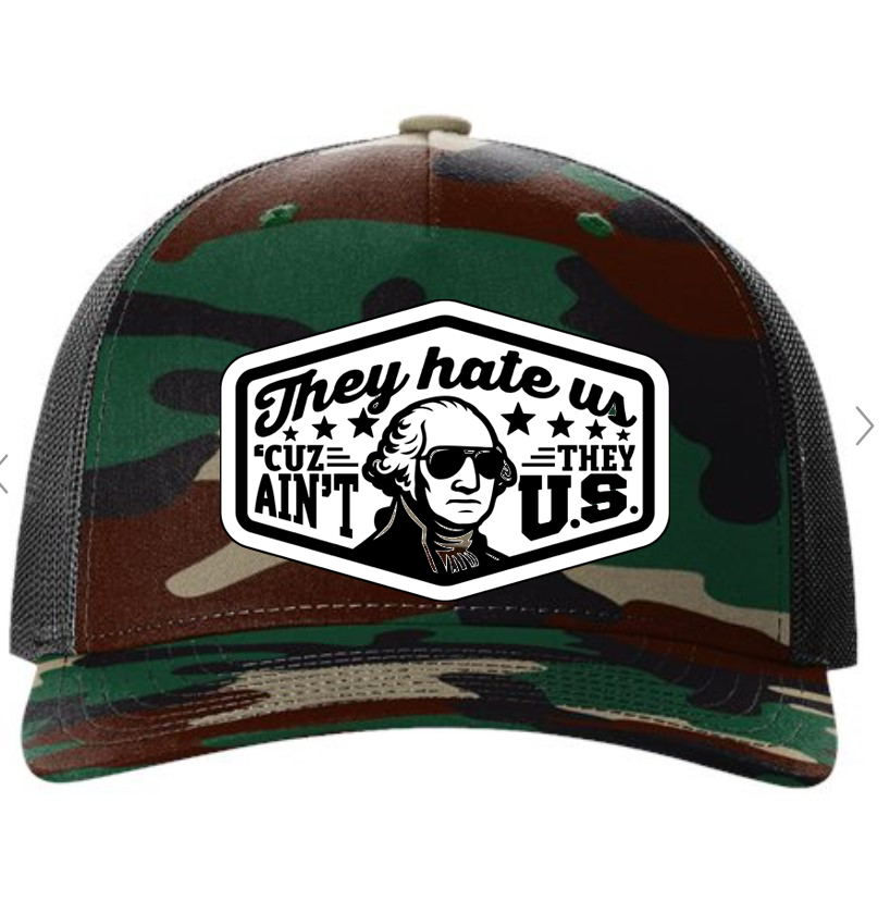 "They Hate US " Trucker Hat