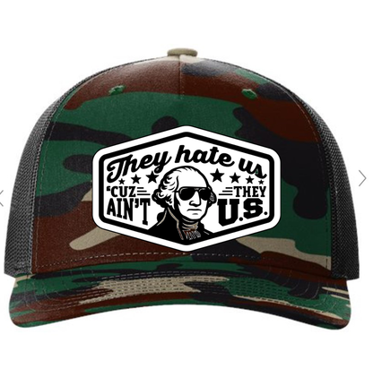 "They Hate US " Trucker Hat