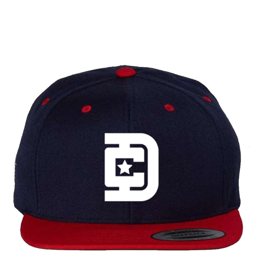 "DC" Flat Bill Snapback Cap