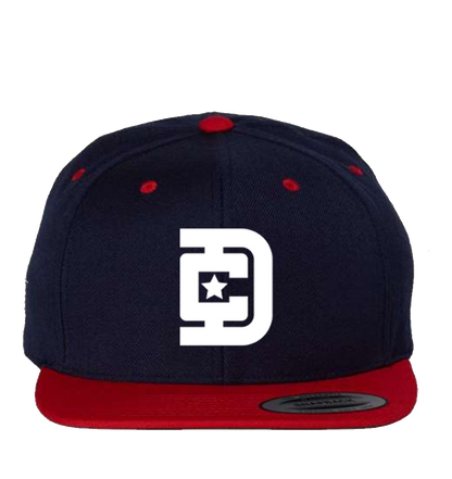 "DC" Flat Bill Snapback Cap