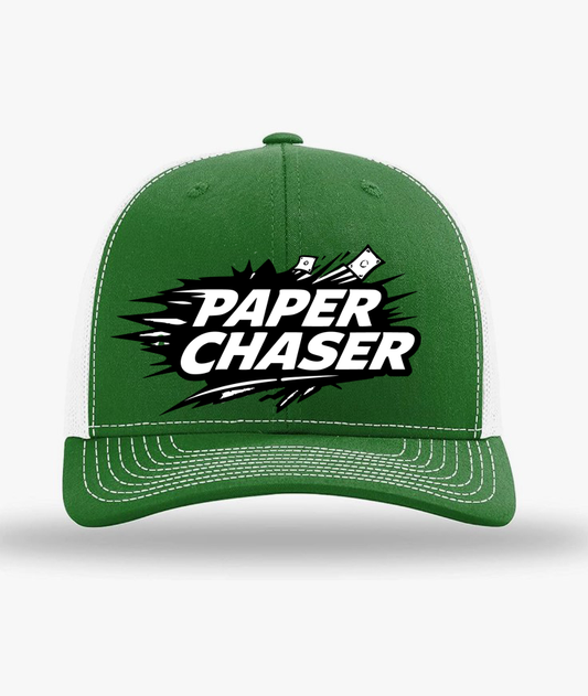 "Paper Chaser" Trucker Hat