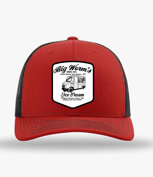 "Big Worm's Ice Cream" Trucker Hat