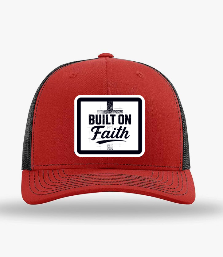 "Built On Faith" Trucker Hat
