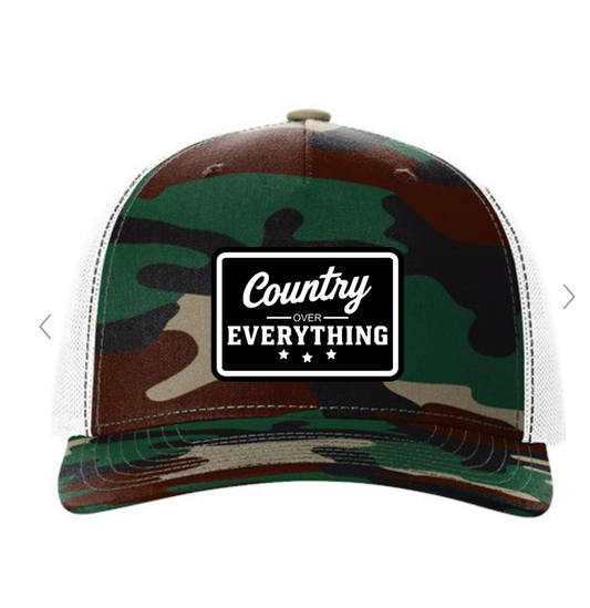 "Country Over Everything" Trucker Hat