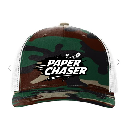 "Paper Chaser" Trucker Hat