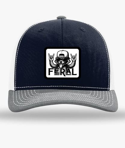 "Feral Raccoon "   Trucker Hat
