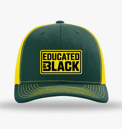 Educated & Black Trucker Hat
