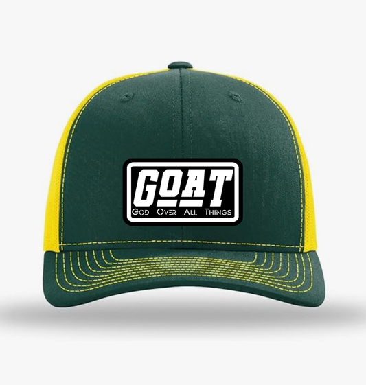 GOAT — God Over All Things Trucker Hat
