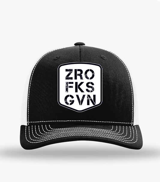 "Zero F To Give" Trucker Hat