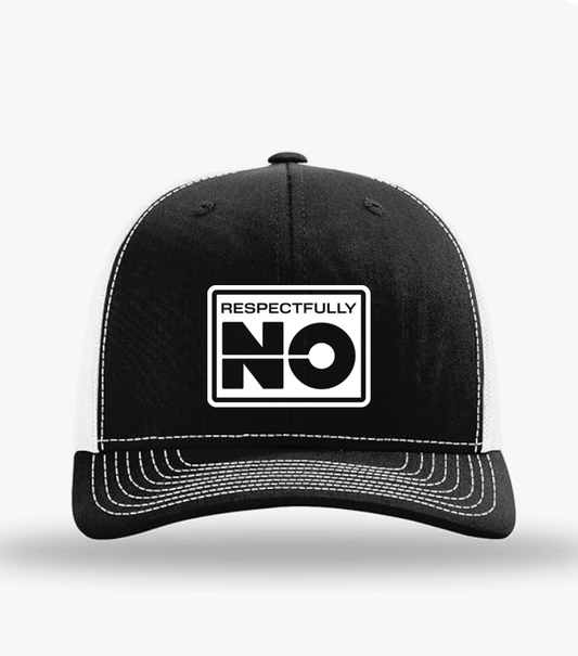 Respectfully… No Trucker Hat