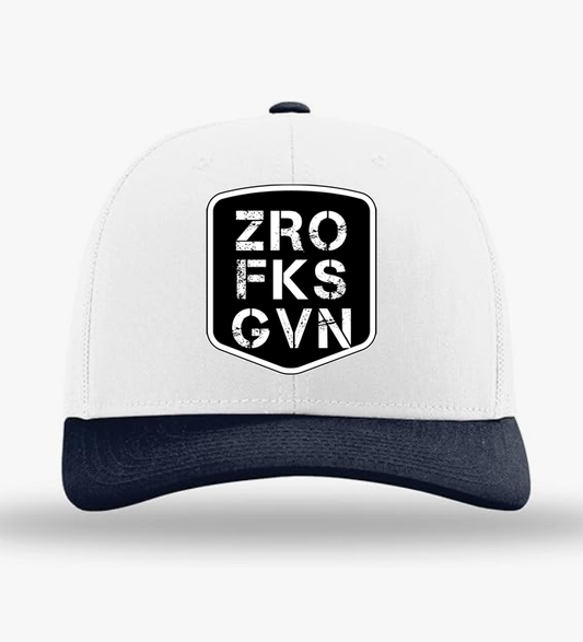 "Zero F To Give" Trucker Hat