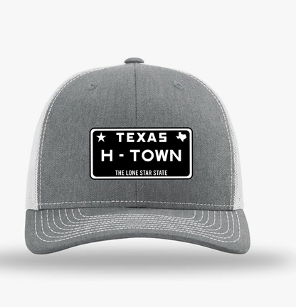 "H-TOWN LICENSE PLATE" Trucker Hat