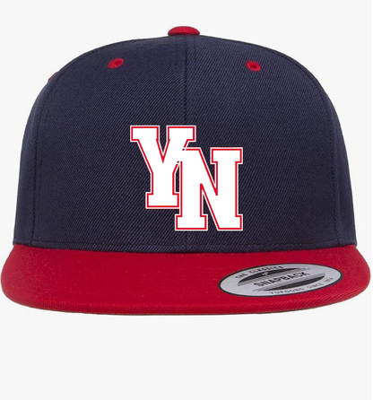 "YN" Flat Bill Snapback Cap