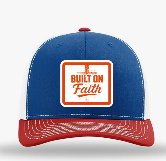 "Built On Faith" Trucker Hat