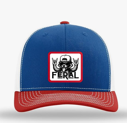 "Feral Raccoon "   Trucker Hat